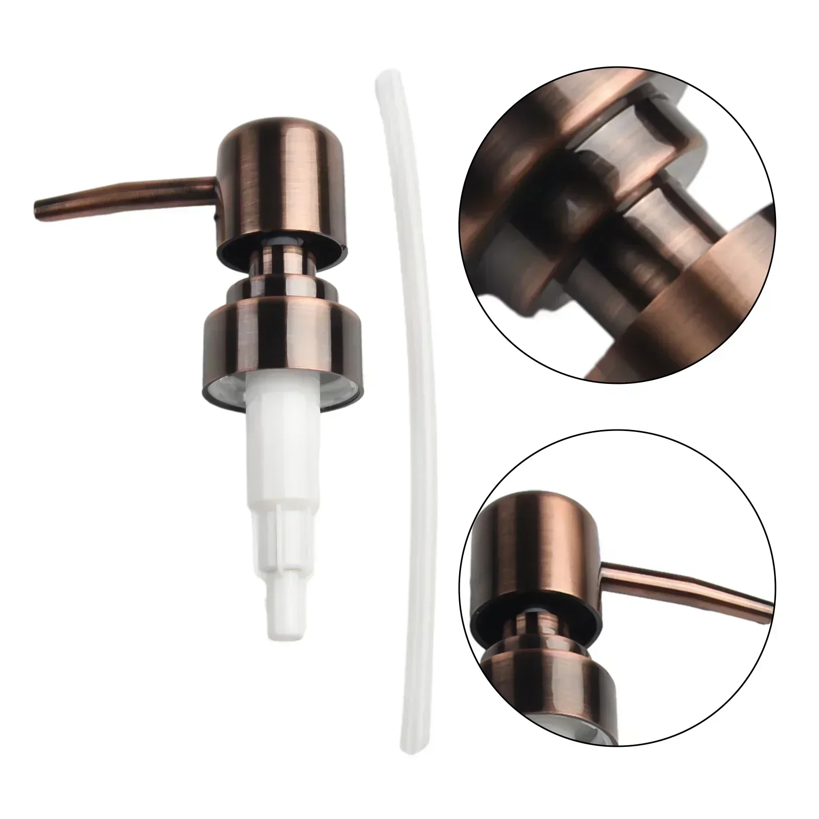 Soap dispenser soap pump head liquid lotion dispenser head bathroom soap bottle press nozzle lotion shampoo pump replace accessory