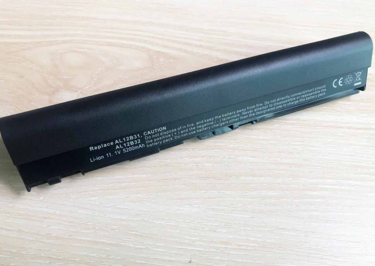 Batteria a 6 celle per Acer per Aspire One 725 756 C7 AL12X32 AL12A31 AL12B31 AL12B32 TravelMate B113M C710 B113-M Chromebook