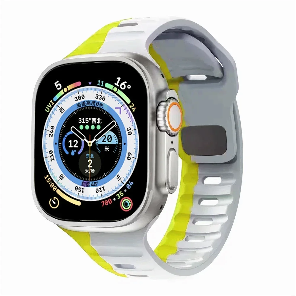 Silicone Sport Band for Smartwatches - Multiple Sizes Available