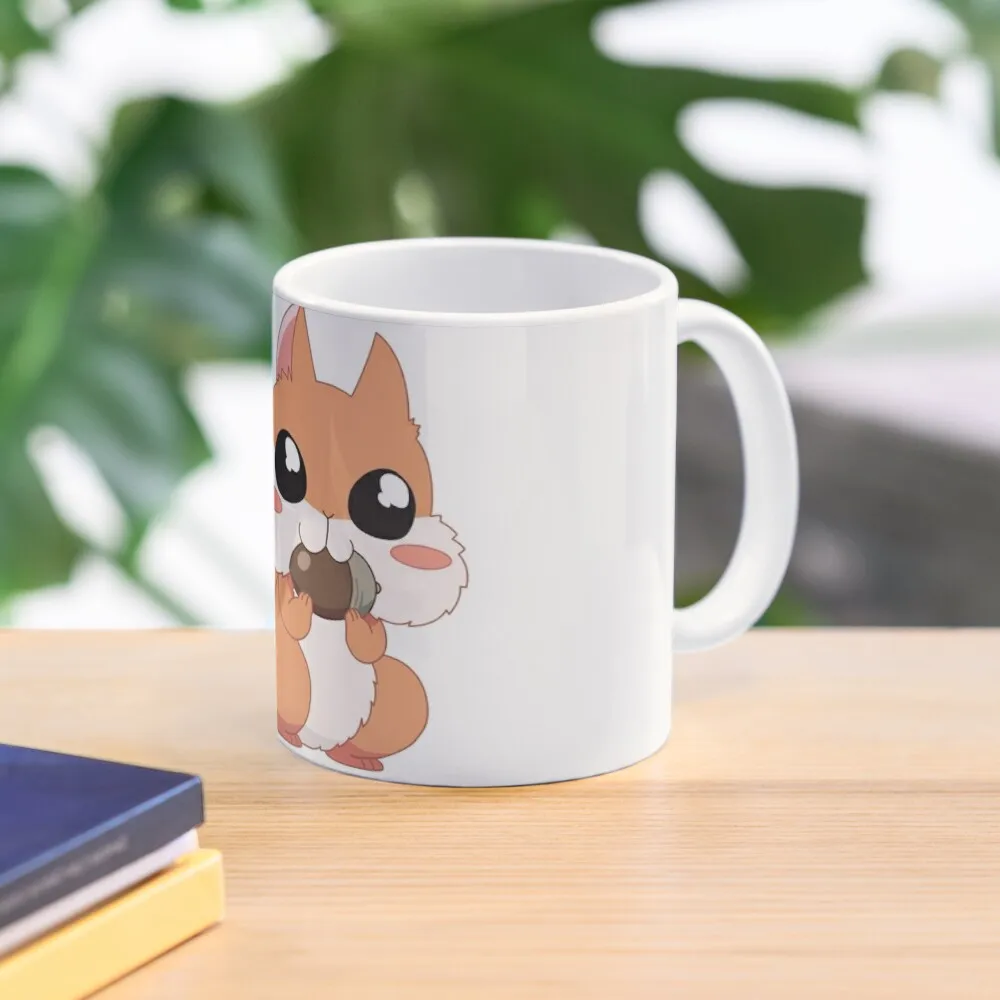 

Chipmunk eating a nut Coffee Mug Glass Cups Cups Free Shipping Personalized Gifts Beautiful Teas Mug