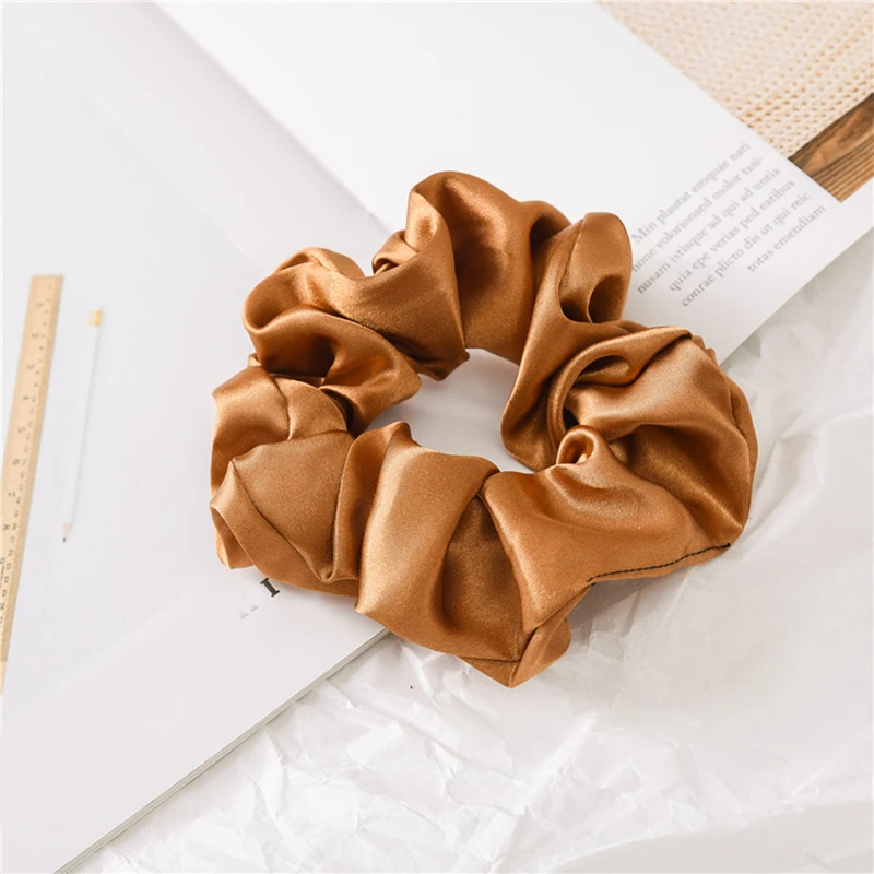 Women Hair Accessories Ladies Solid color Bows Scrunchies Ponytail Female Scrunchy Elastic Hair Ropes Headwear For Women hair clip ins Hair Accessories