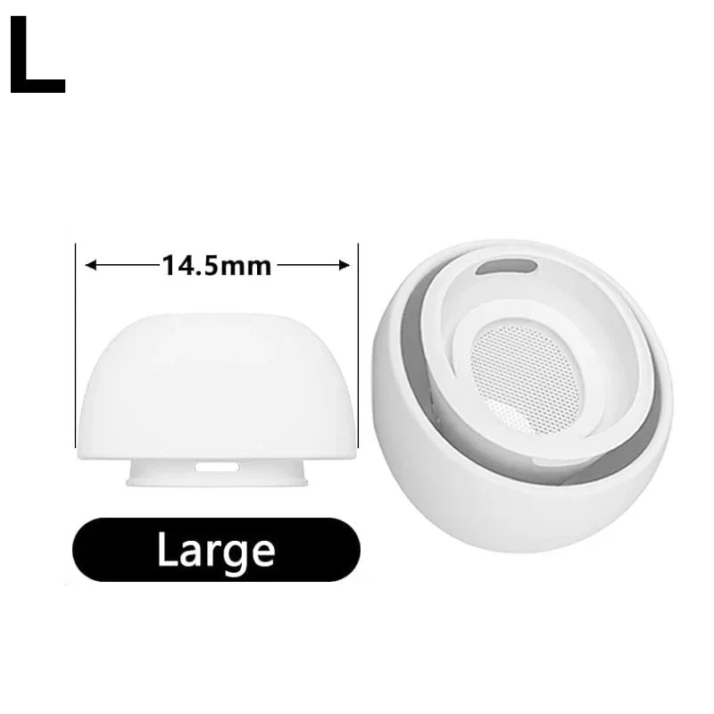 Soft Silicone Eartips XS/S/M/L Earplugs Replacement Covers