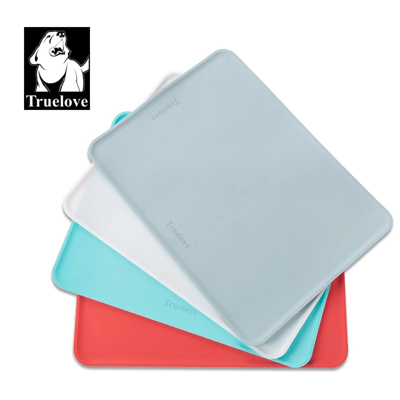 

Truelove Silicone Pet Feeding Mat Spills Protects Floors Waterproof Placemats Dog Cat Water Bowl Raised Pets Accessories TLX3111