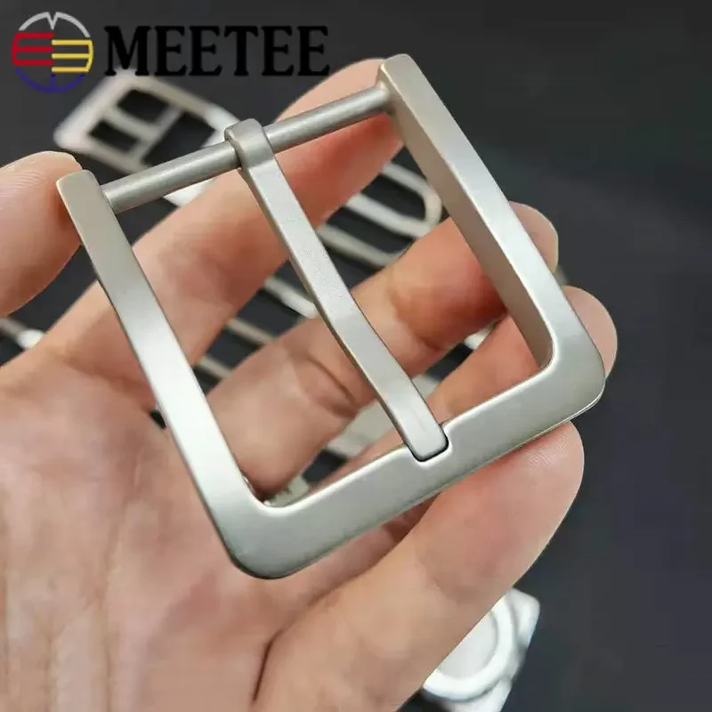 関節アングル整体3枚セット未開封含 Meetee Solid Pure Titanium Pin Belt Buckles Harmless To Skin
