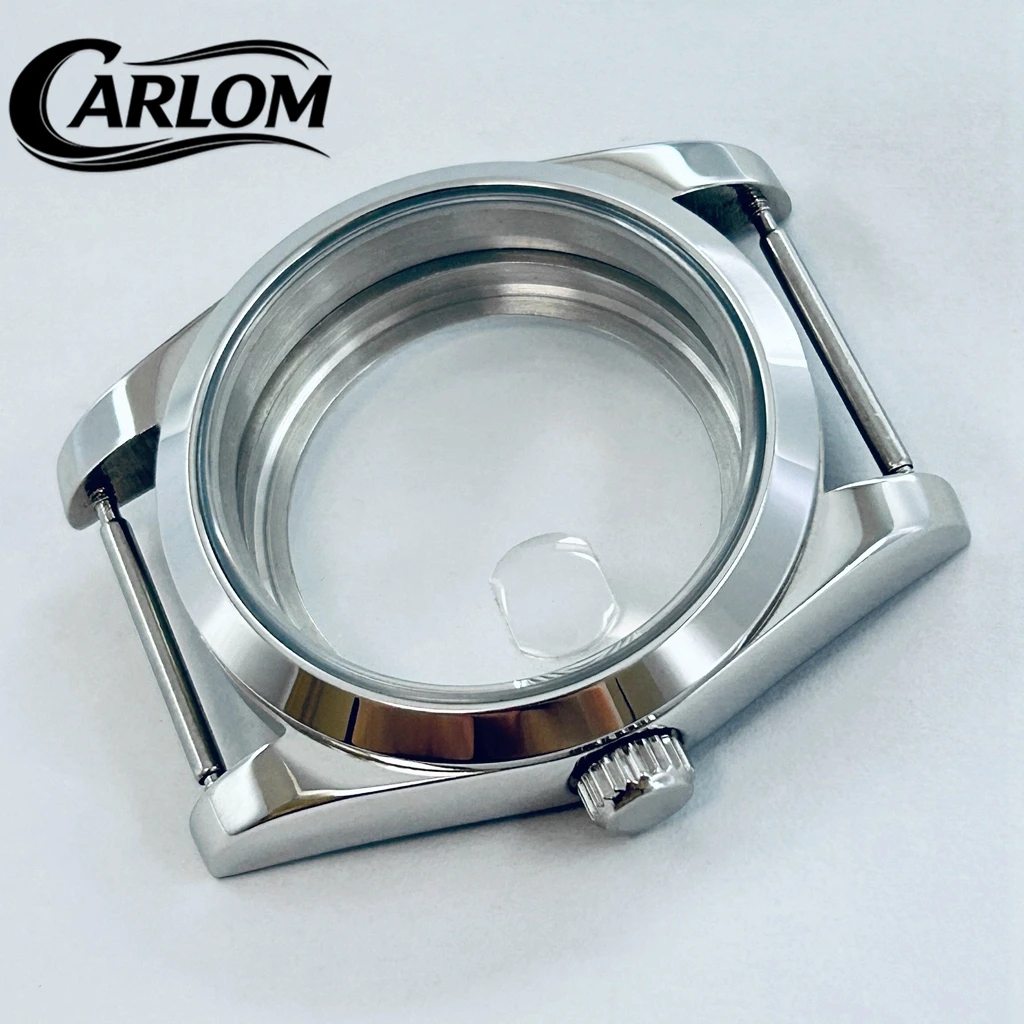 Waterproof Sapphire Glass Watch Case with Bevel Edge Bezel (36mm/40mm)