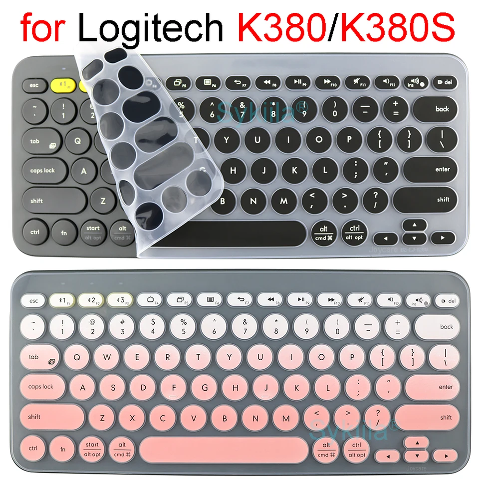 Custodia In Pelle PU Per Tastiera Logitech K380 - Blu, Fondina Morbida Con Interno In Pile, Protezione Da Urti E Graffi, Custodia Da Viaggio Leggera