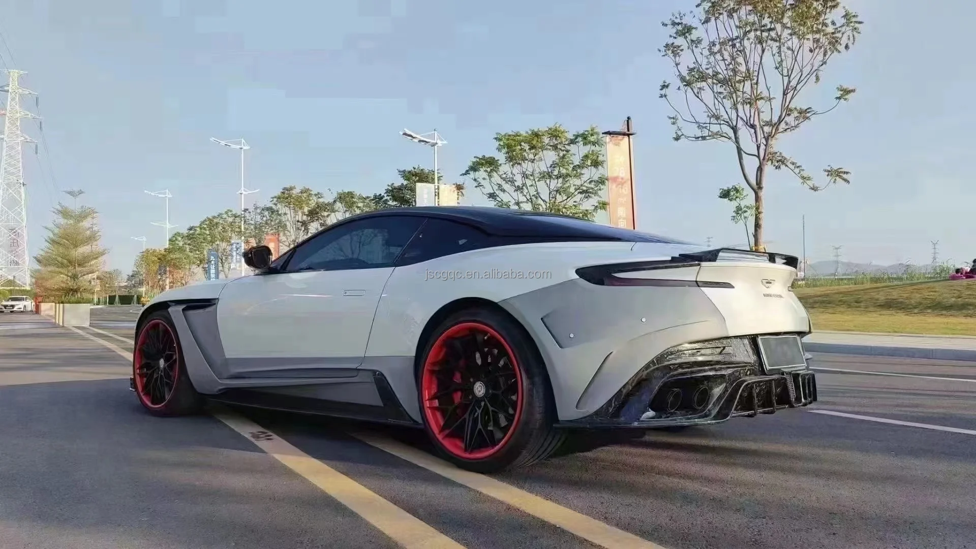 Factory Hot Selling Msy Style for Aston Martin Db11 Carbon Fiber Body Kit Front and Rear Bumper Spoiler Body Kit