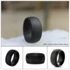 11mm Width Men's Domed 100% Carbon Fiber Wedding Ring with Tree Rings Pattern 4