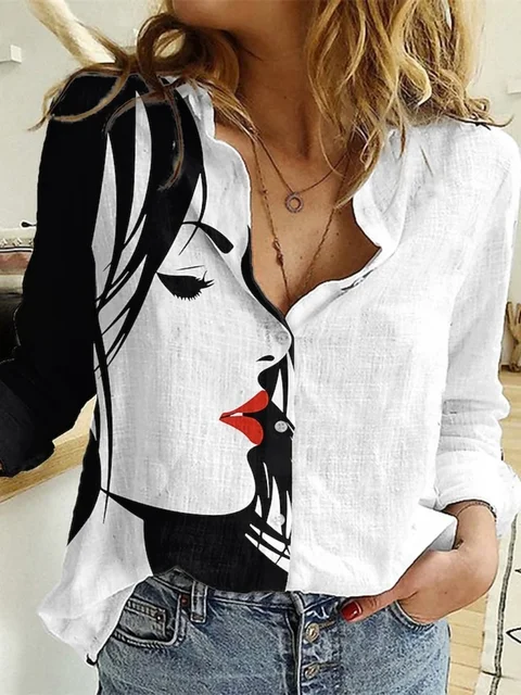 S.H ARAB SHOP قميص نسائي ربيعي كم 6