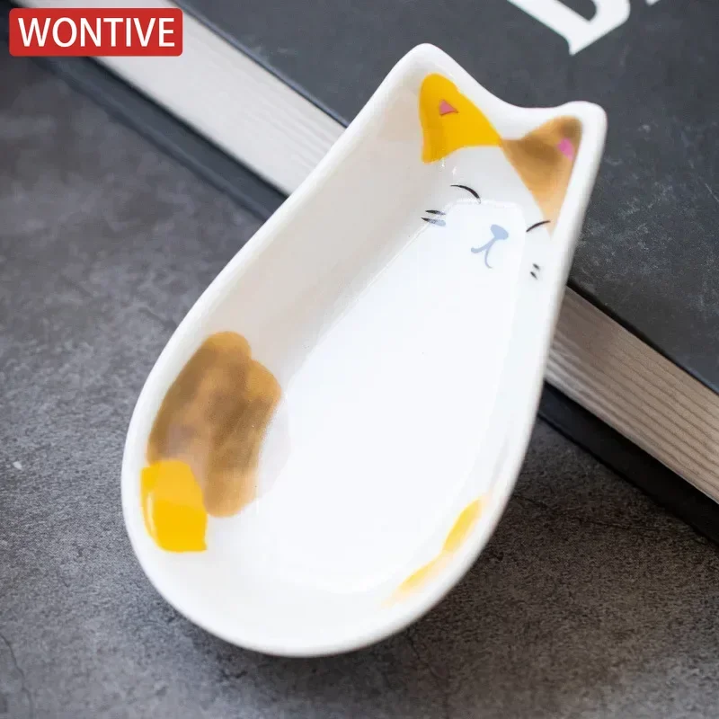Japanese Style Ceramic tiny Plate Creativity Home Restaurant Soy Sauce Vinegar Mustard Seasoning Animal Ceramic Dish Kitchen ceramic seasoning plates ceramic plates sauce dishes seasoning dish