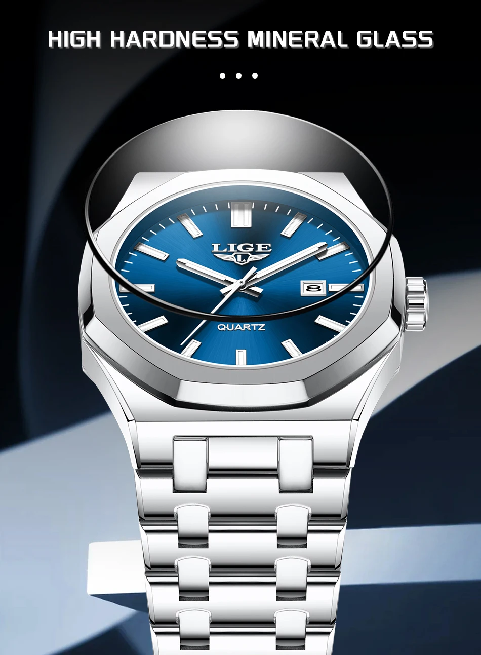 LIGE LG89181 Men's Watch description image 8