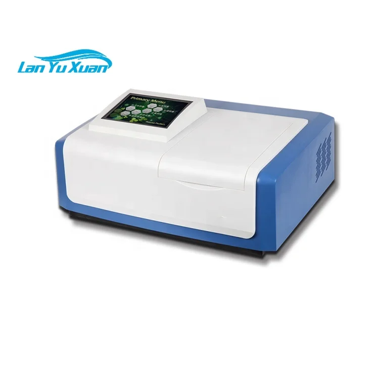 L3S scanning split beam VIS Spectrophotometer laboratory equipment china yirui high quality v752 v721 v722 double beam uv vis spectrophotometer