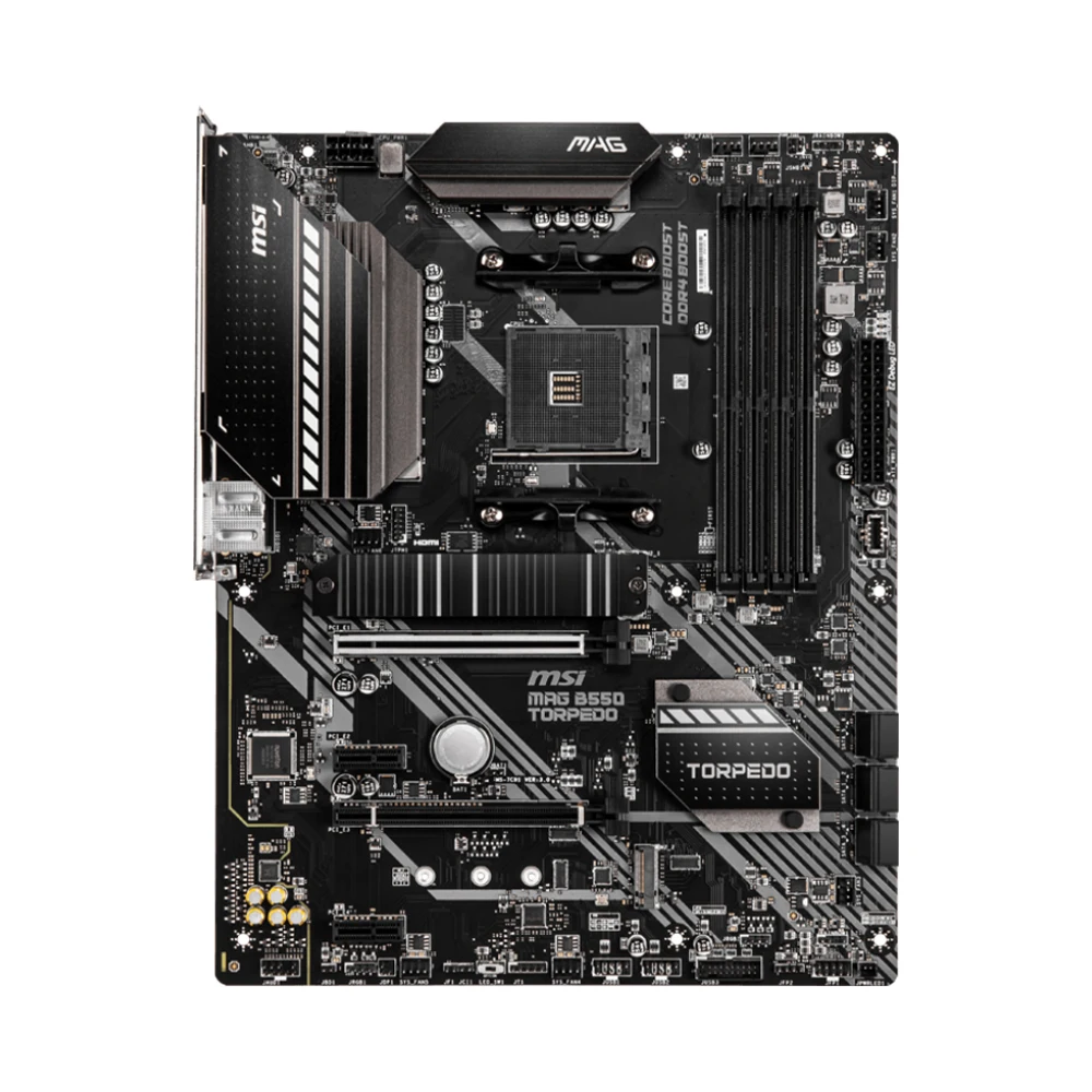 MSI MAG B550 TORPEDO Motherboard Support Ryzen 5 5600 5600G R7