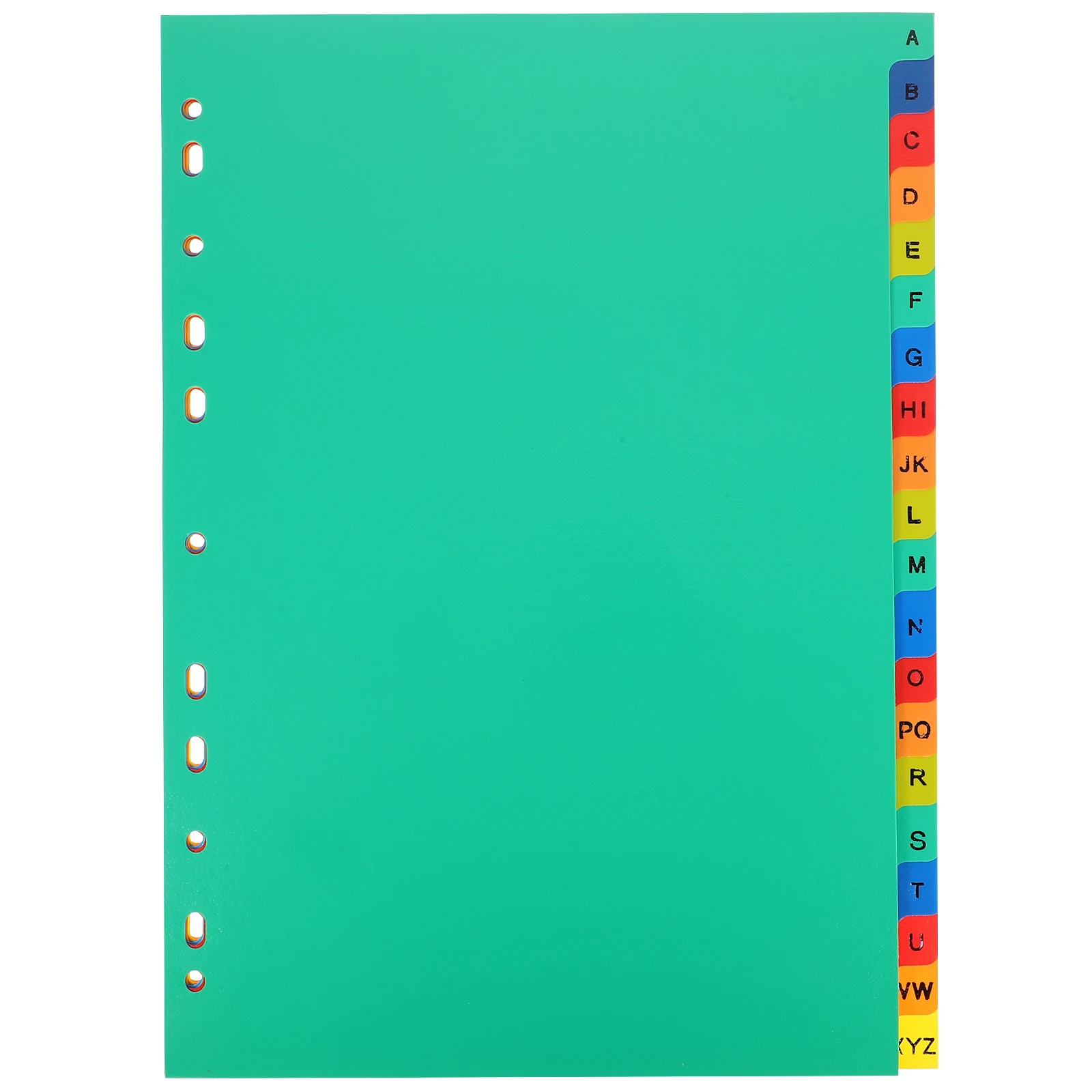Westcott Tabs For A4 Folders | Dividers For A4 Binders | 10 Coloured