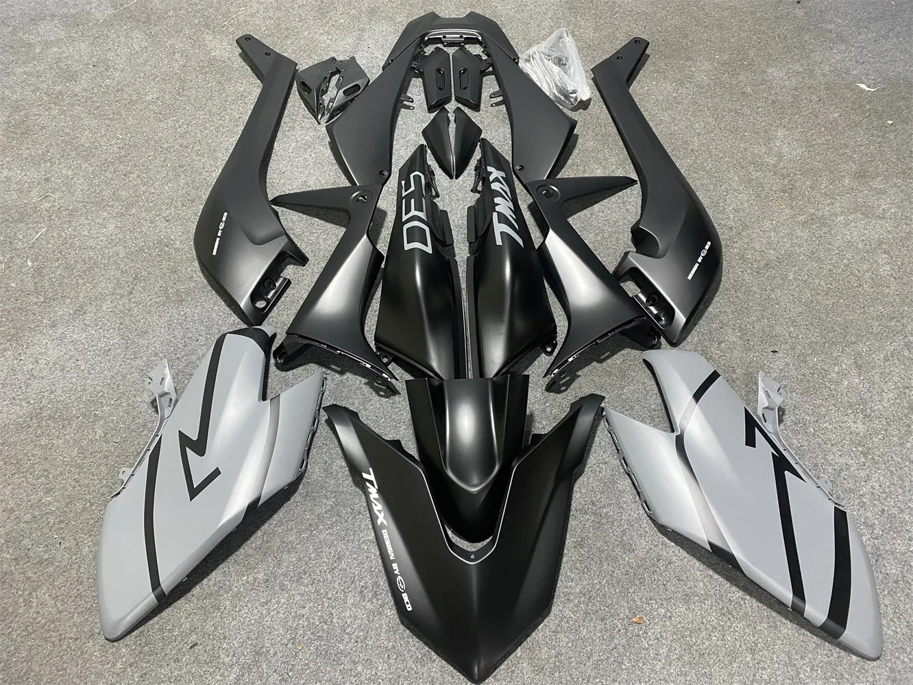 

For YAMAHA TMAX 530 TMAX-530 TMAX530 2017 2018 17 18 Injection Bodywork Matte Black New ABS Motorcycle Whole Fairings Kit Fit