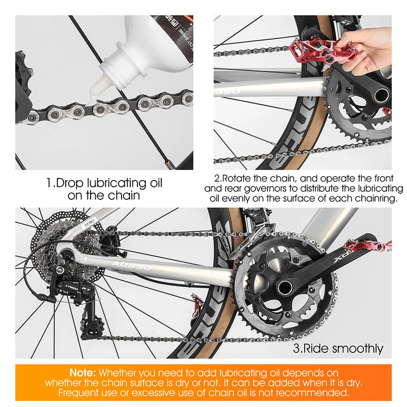 WEST BIKING Bicycle Dry Chain Lubricant 100ml Road Bike Chain Oil Waterproof Rustproof Special Bike Lube Cycling Accessories