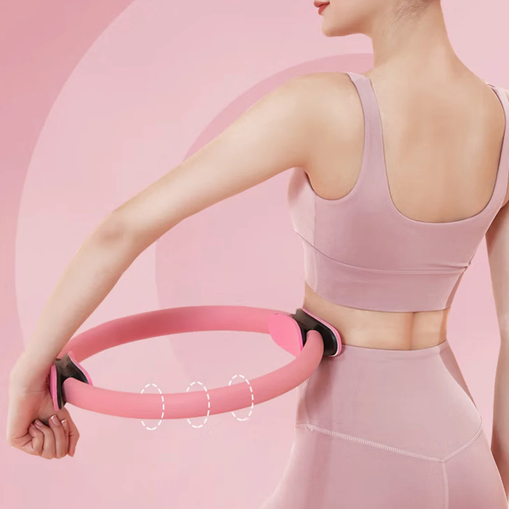 Pilates Ring Fitness Circle For Resistance And Toning Exercises_voghion.com