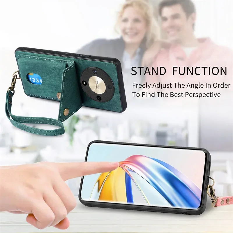 Luxury Leather Card Slot Case - Sleek & Stylish Back Cover