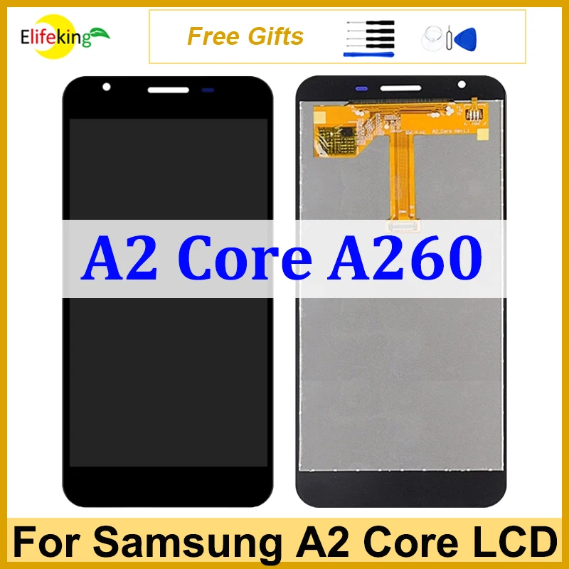 

5.0'' LCD For Samsung Galaxy A2 Core A260 Display Touch Screen A260F A260G Digitizer Assembly Replacement Repair Parts 100% Test