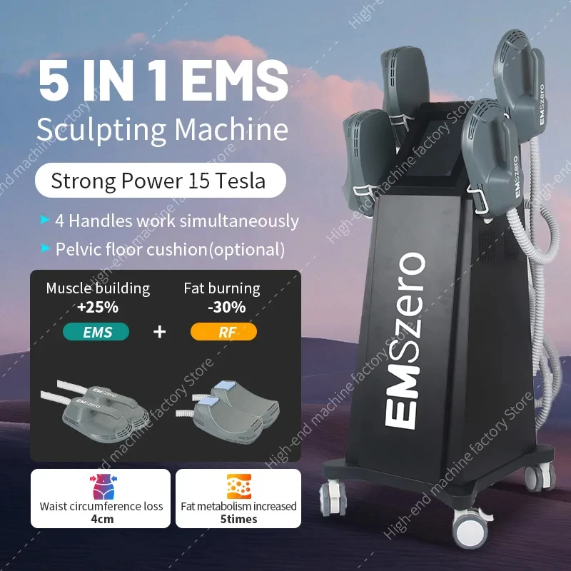

EMSzero PRO 6500W EMS RF Устройство для скульптурирования мышц тела, устройство для стимуляции мышц, Тазовая подушка