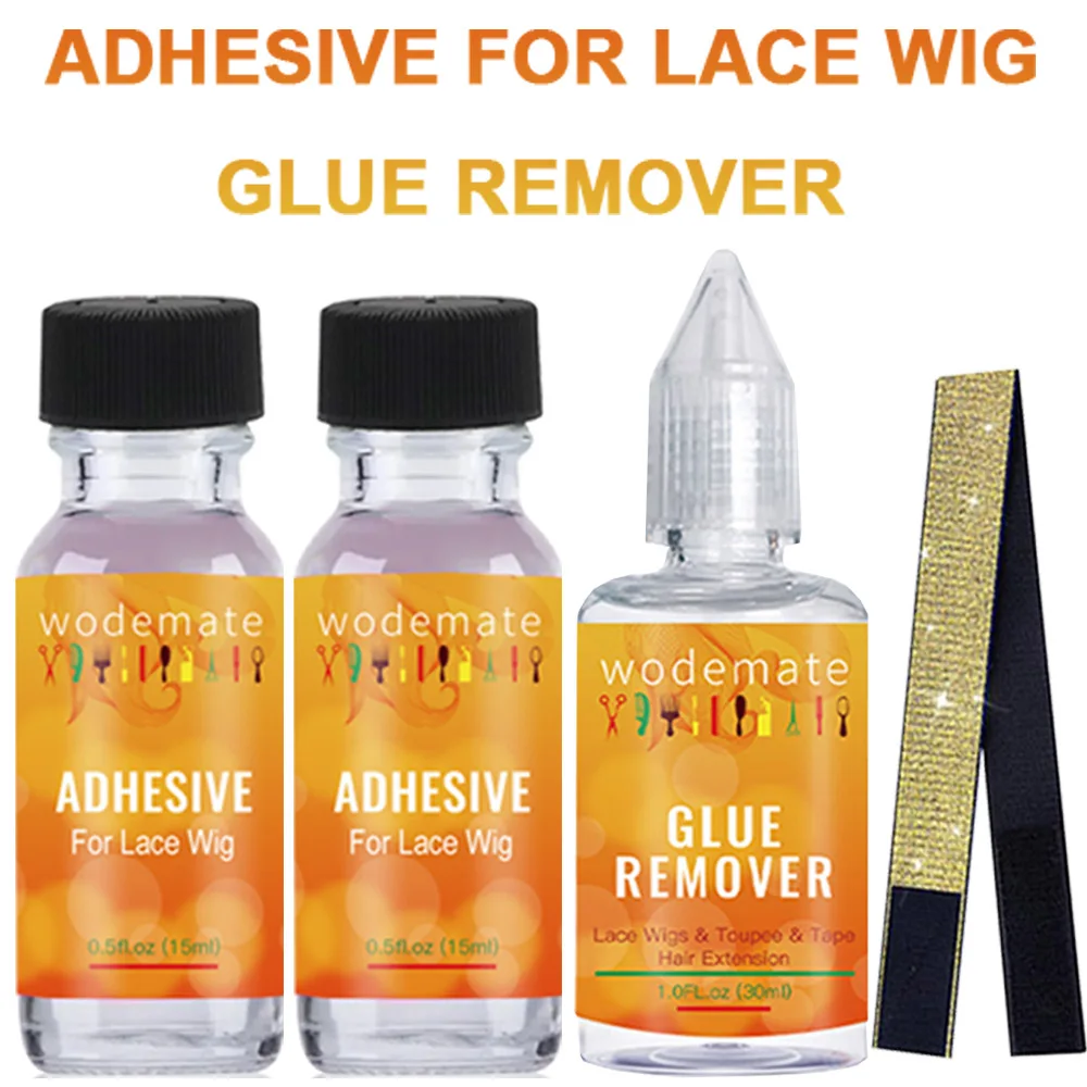 Lace Glue and Adhesive Remover Set Waterproof Lace Front Wig Glue