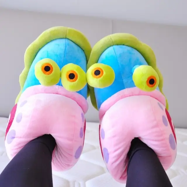 Spongebob Squarepants Gary The Snail Cotton Shoes Home Slippers