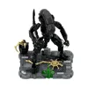 Gobricks MOC Movie Alien Monster Building Blocks Model Alien Drooling Monster DIY Bricks Assembly Toys Kids Creative Toys Gifts 4