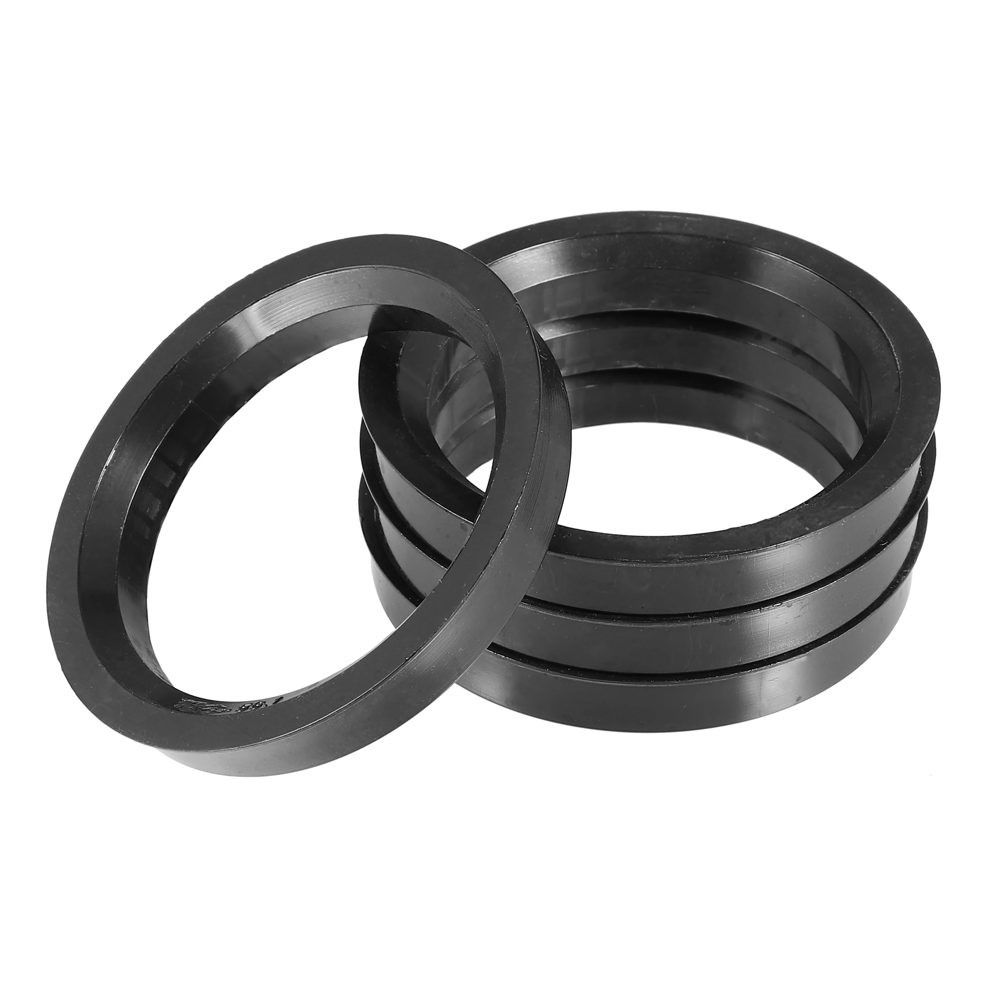 UXCELL 4Pcs 70.1mm to 54.1mm 56.6mm 57.1mm 60.1mm 63.5mm 65.1mm 66.1mm 67.1mm Car Tire Centering Hub Centric Rings Wheel 2