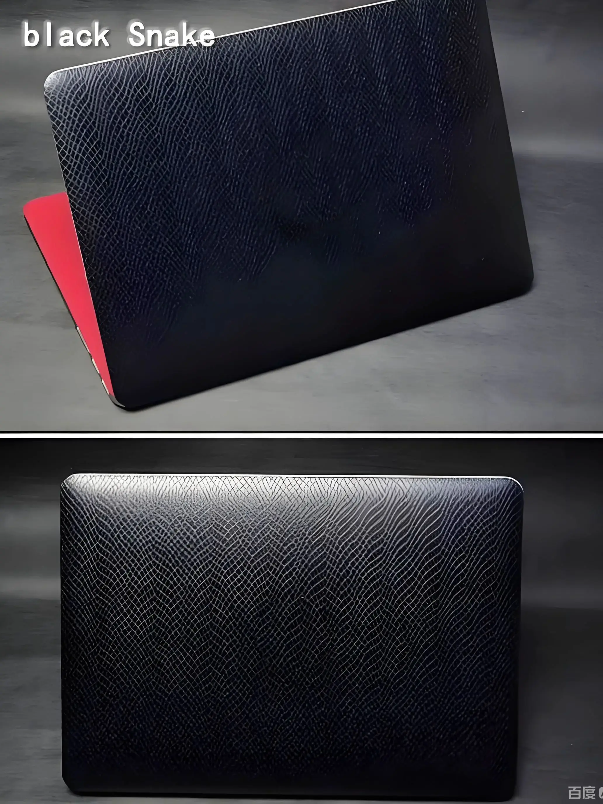 ASUS Zenbook DUO UX8406 UX8406C용 블랙 스네이크 프리컷 안티 스크래치 비닐 스티커 스킨 프로텍터