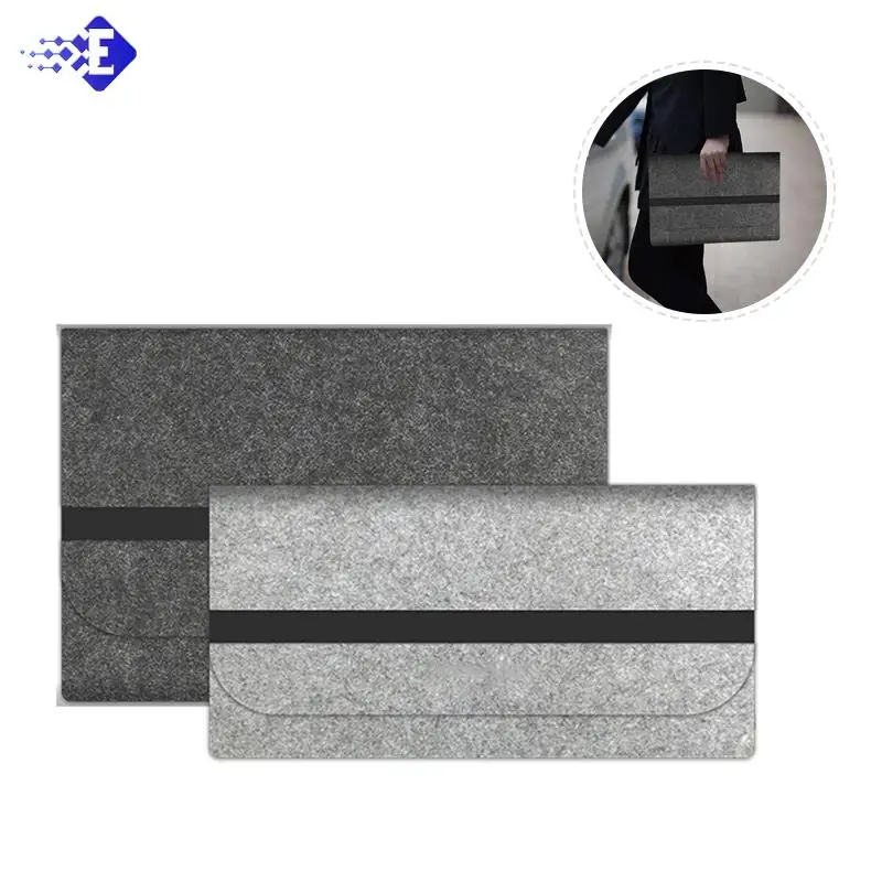 Portátil Feltro Bolsa de Armazenamento para Teclado sem Fio Anti Choque Teclado Manga Tampa do Case Dustproof Apto para Logitech K380 K480