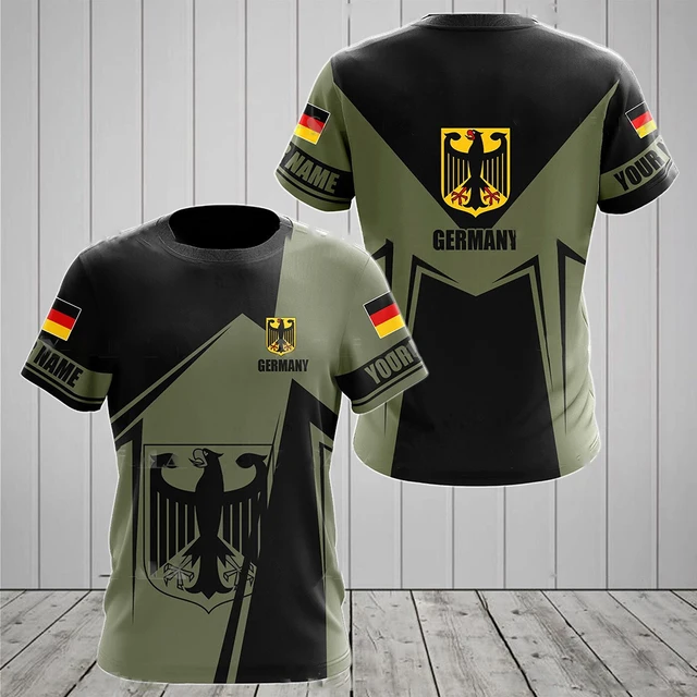 GERMANY Flag National Emblem Tshirts 3D Print T-Shirt Summer T Shirt  Fashion Kids Casual Boys Girls Unisex Round Neck Tees Tops - AliExpress