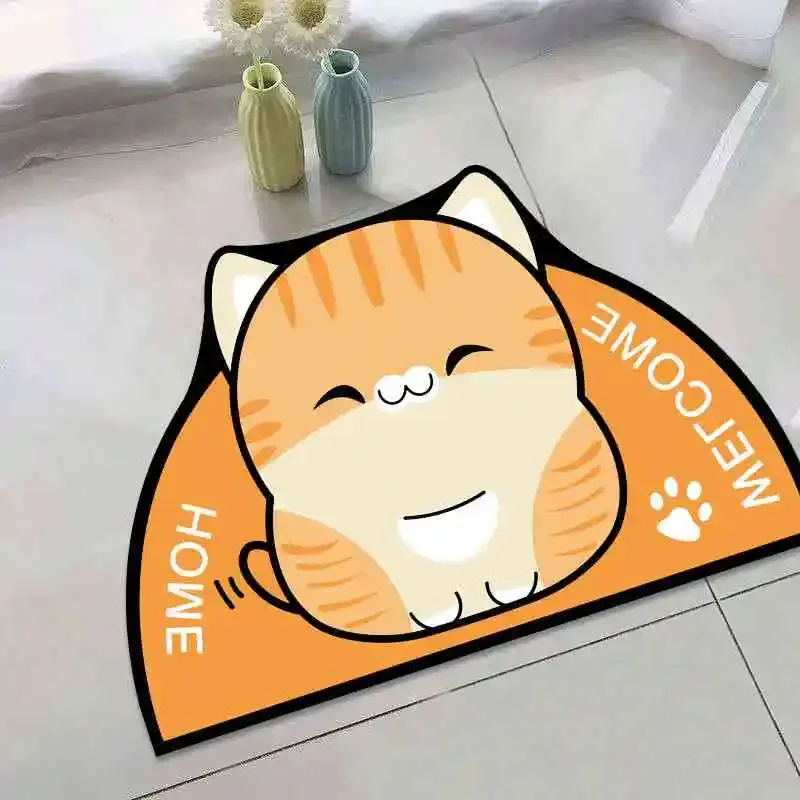 

entrance of the bathroom in the room