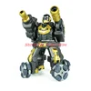 Simulated Spray Launching Water Bomb Remote Control Robot Toy 2.4G Lighting Music 360 ° Rotation Multiplayer Combat RC Robot Toy 4