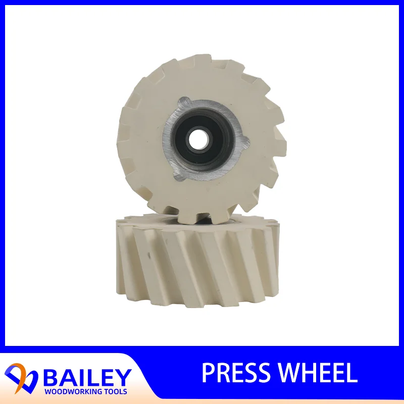 BAILEY 10PCS 65x8x28mm Press Wheel Rubber Roller High Quality For NANXING Edge Banding Machine Woodworking Tool Accessories