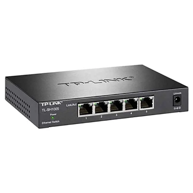 Tp-link Switch 2500mbps 2.5g Switch 2.5gbps Switch 2.5gb Switch 2.5 Gigabit Todos 5*2.5gb Rj45 Ethernet Tl-sh1005 Plug And Play - Imagem 4