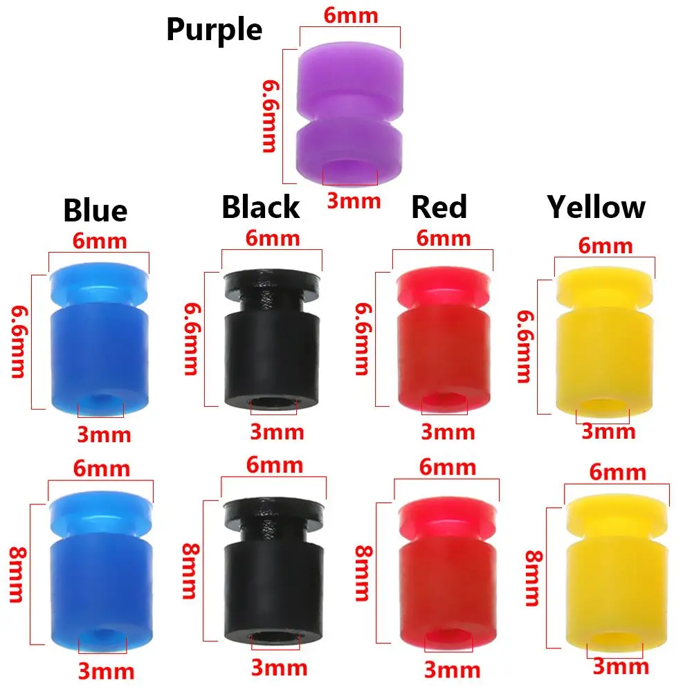 Roulements à billes RC 6x3x8mm 4.4x2x5.6mm Lot de 8 Couleurs