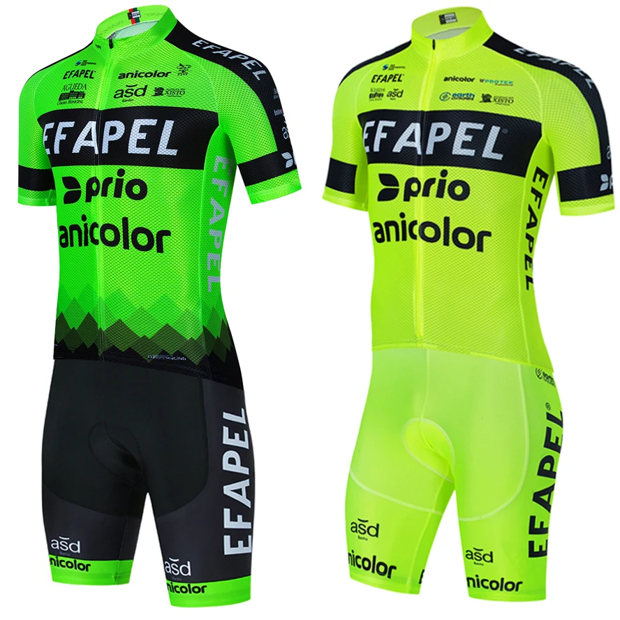 EFAPEL Cycling Jersey Bike Maillot Shorts Set Men Quick Dry Bicycle Clothing cycling jersey cycling shirt cycling suit cycling jersey set