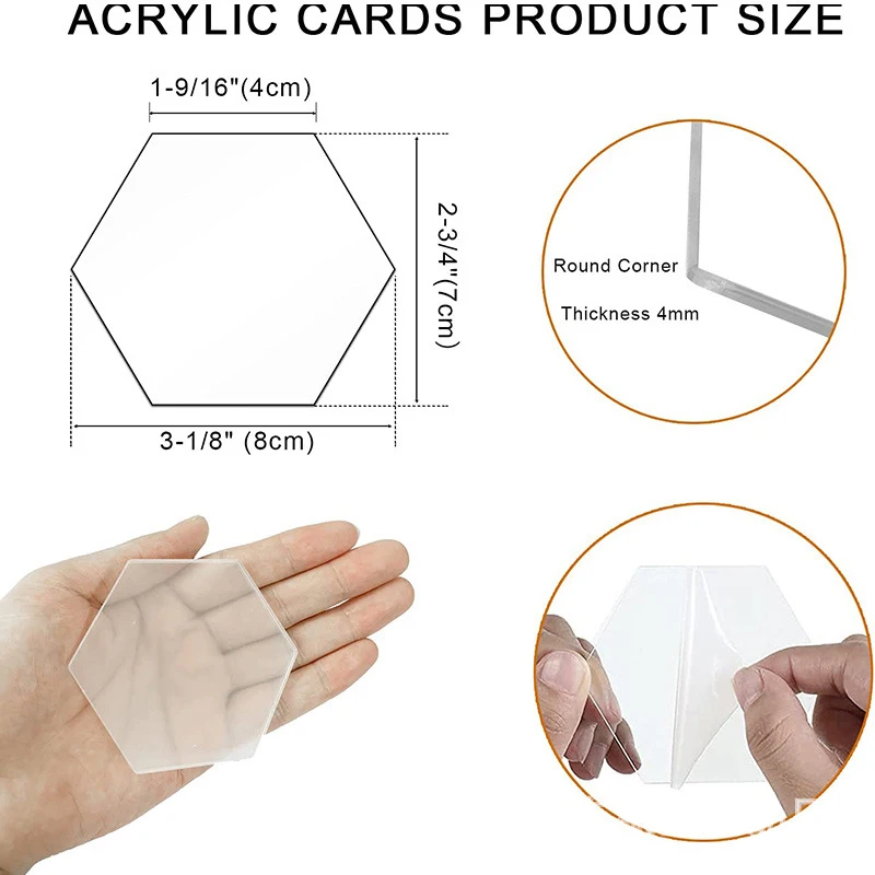 Lot De 20 Cartons De Table Rectangulaires En Acrylique Transparent Avec Noms D'invités - Carreaux De Siège, Plaque Alimentaire Pour Fête D' Anniversaire, Mariage, Banquet