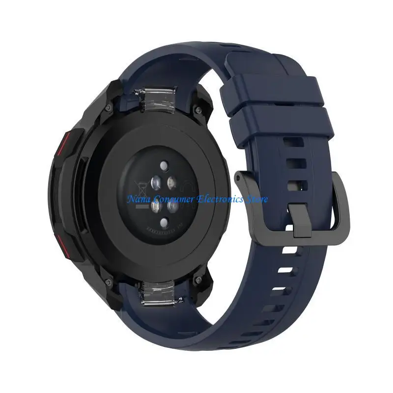 G7NE Gürtel für Uhrenarmbänder, verstellbares Uhrenarmband, Silikon, Smartwatch – Detail 9