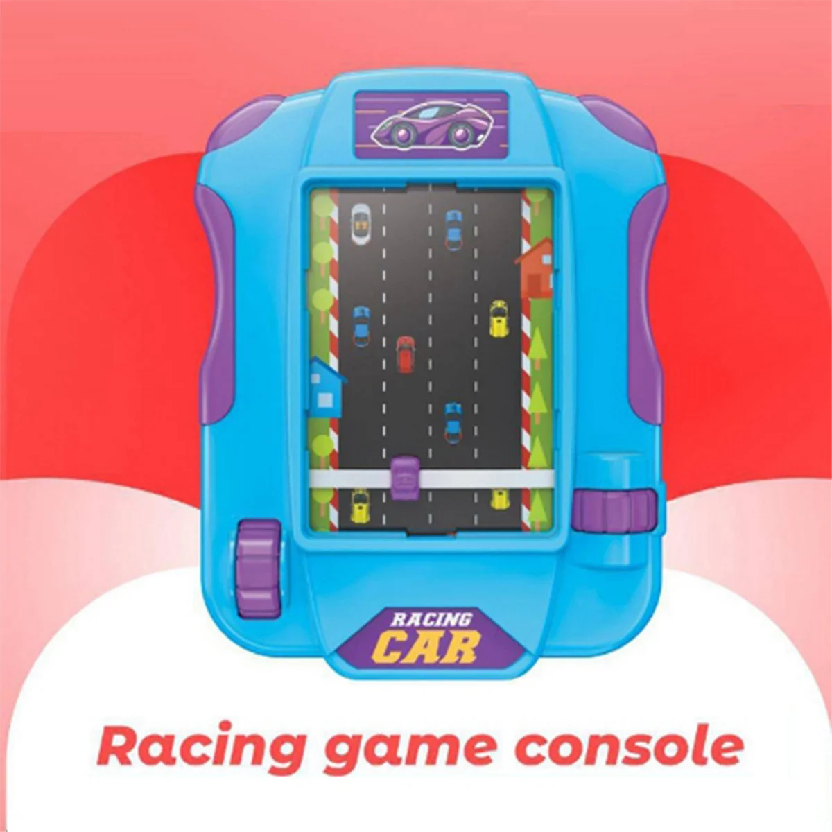 Race Car Game Kids Racing Through Adventure Palm Game Toys Simulated Driving Car Toy