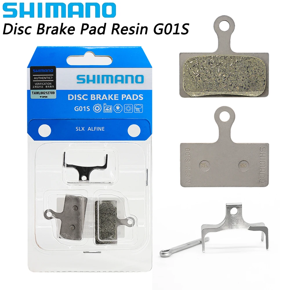 SHIMANOG01SResinPadMTBBicycleDiscBrakePadsforShimanoM6000