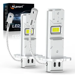 Ultra - Bright 18000LM Fanless H3 LED Car Light - 6500K White Daytime Running Lamp - H3 (6500K White)