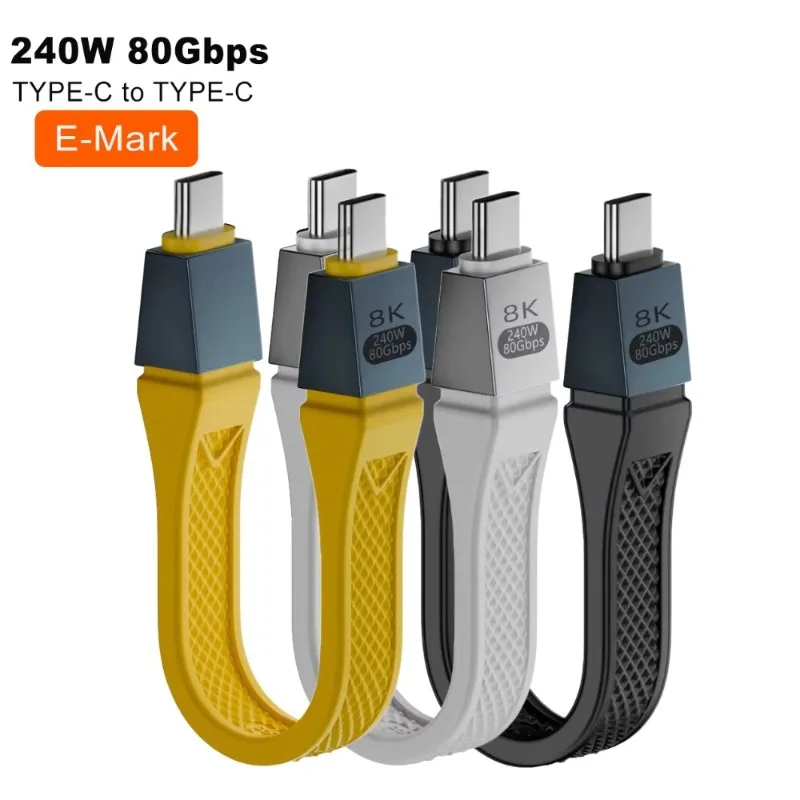 Usbc Egpu Cable Why the Type C USB4 2.0 Cable 80Gbps Gen4 USB C to eGPU 16K PD 240W One ...