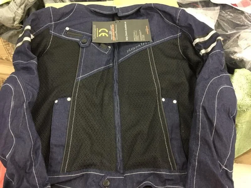 남성용 오토바이 라이딩 슈트, 여름 메쉬 재킷, 낙하 방지 나이트 오토바이 청바지 재킷, 레이싱 슈트, JK006