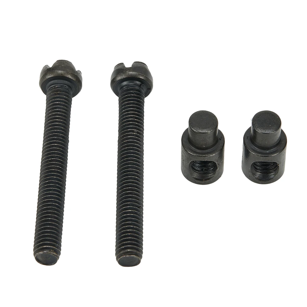 2 stücke Bar Kette Teller Spanner Schrauben Metall Für 405 5016 Kettensäge Gras Trimmer Garten Rasenmäher Power Werkzeuge Zubehör – Detail 3