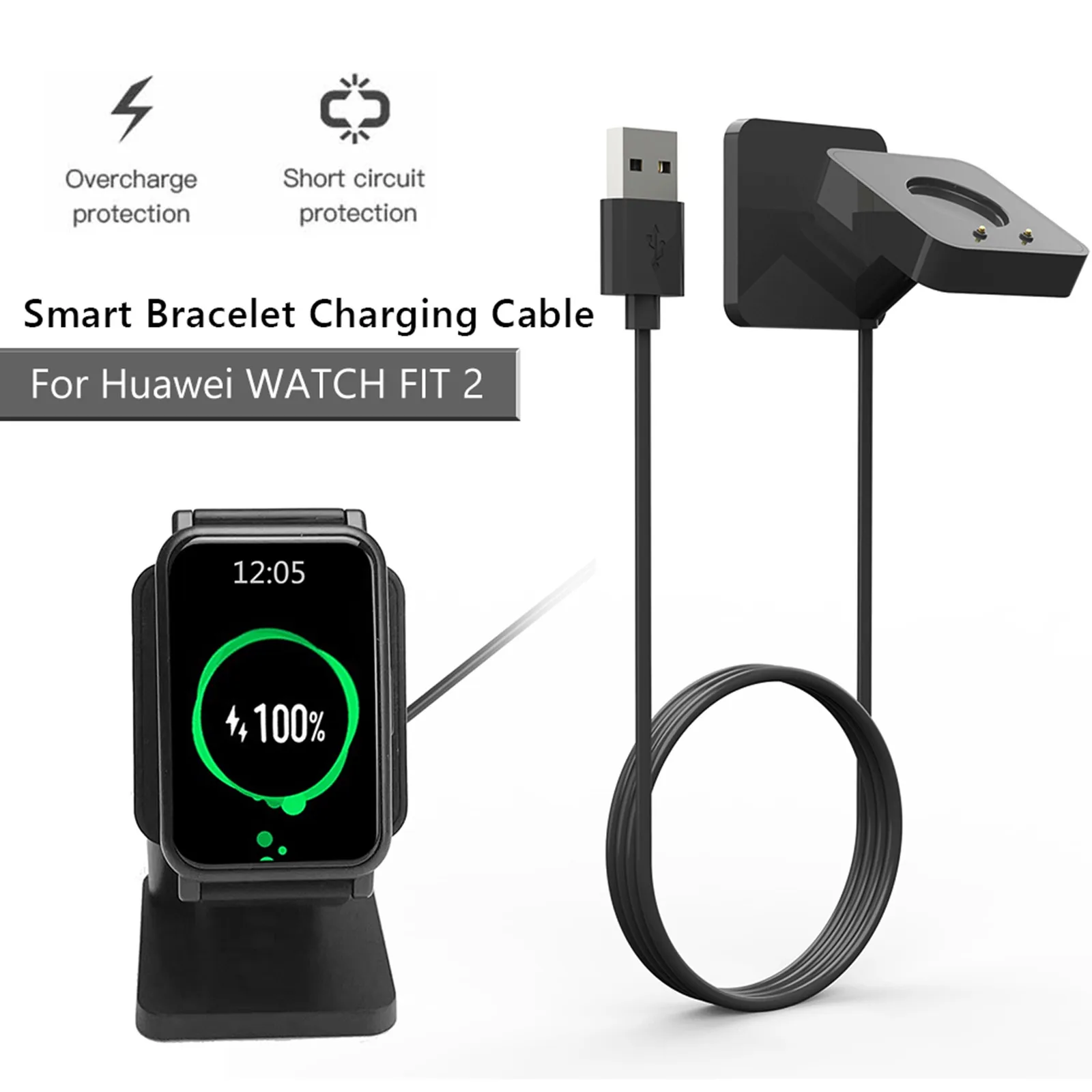 Usb Charging Cable Huawei Watch Fit Charger Huawei Smart Watch Fit