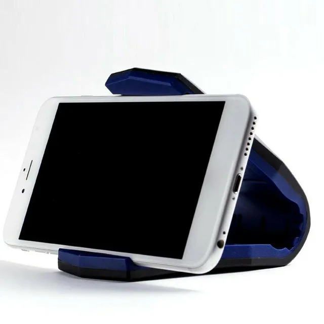 Clip Phone Holder Stand Dashboard GPS Holder Mount Plastic Black Blue Car Cell Phone Stand 4
