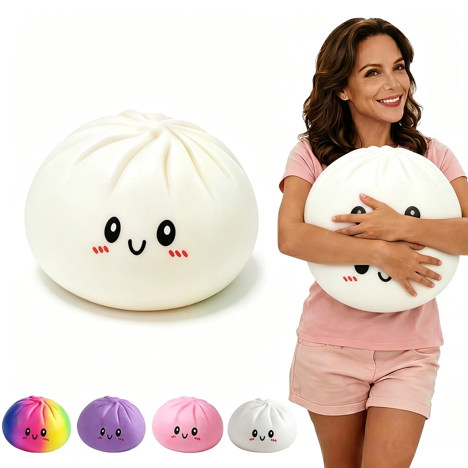 Large Oversized Squishy Dumplings Stress Relief Sensory Gift