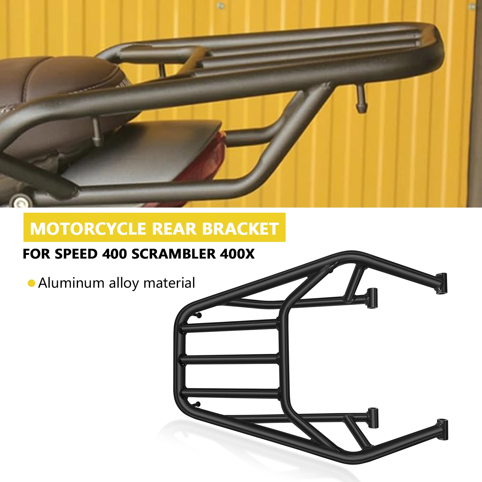 For-Speed-400-Scrambler-400X-Speed400-2024-2025-Motorcycle-Rear-Rack ...