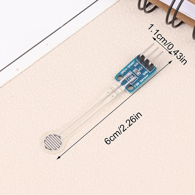 Film Force Sensitive Resistor 50N 5kg FSR Sensor Module Low, 46% OFF
